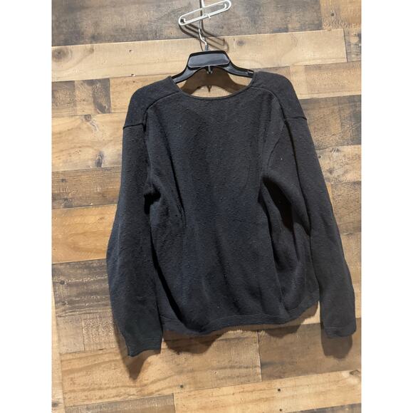 Vintage Shelter Island Sweaters-Black-Button Up Sweater-Sizes S/M &M/L - Picture 7 of 7